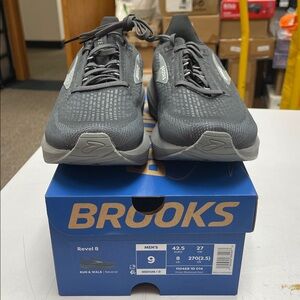 Brooks Men's Dark Gray Athletic Shoes